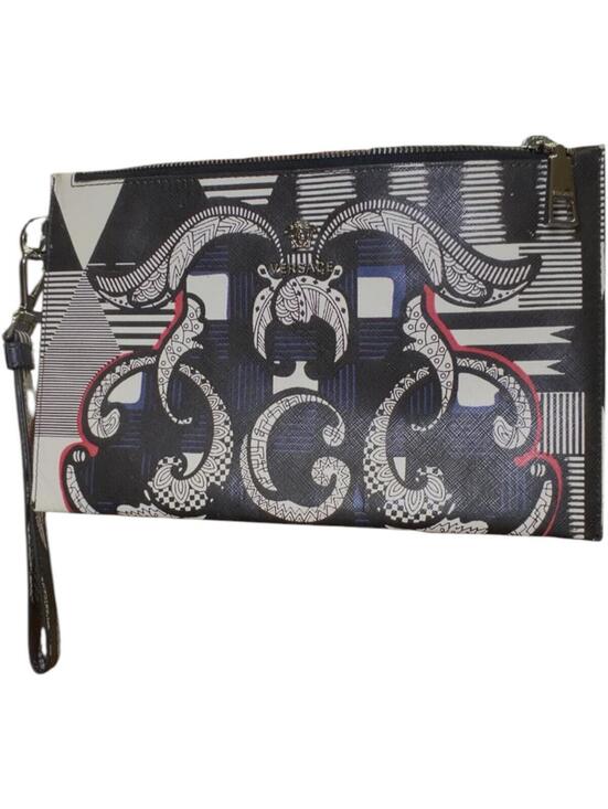 Versace Handbags - Versace Baroque Print Wristlet Pouch